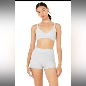 Alo Yoga Micro Waffle Bra
